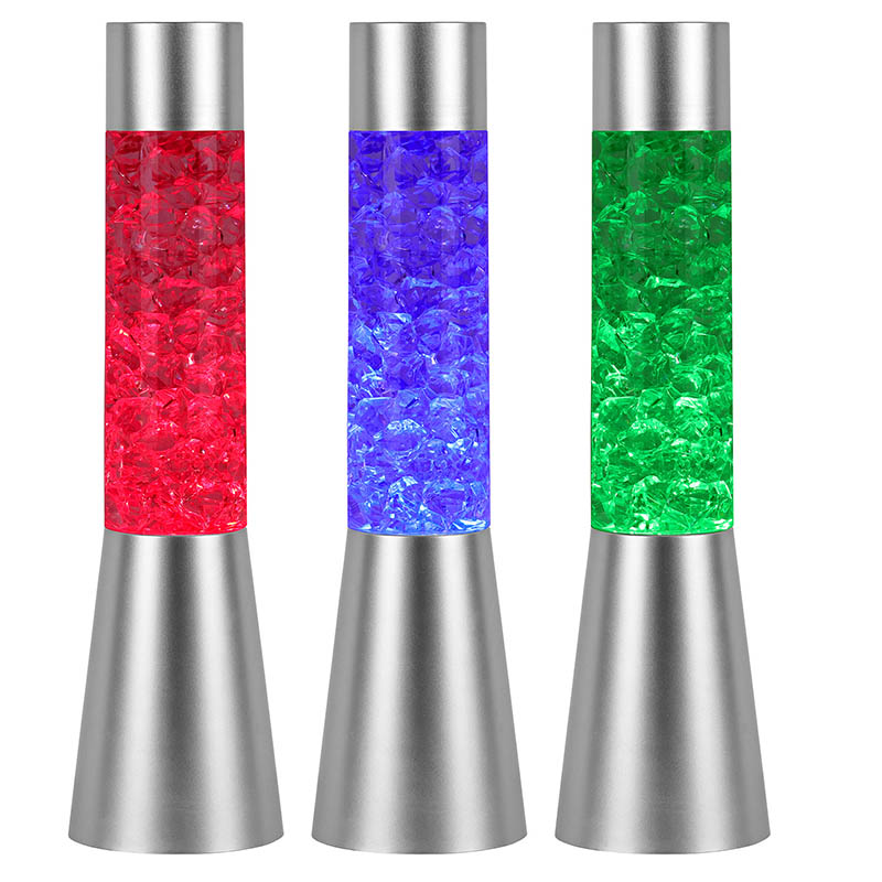 ရေခဲပုံသဏ္ဍာန်ကဲ့သို့ တောက်ပသော ညအလင်းရောင်ဖြင့် အရောင်ပြောင်းခြင်း။