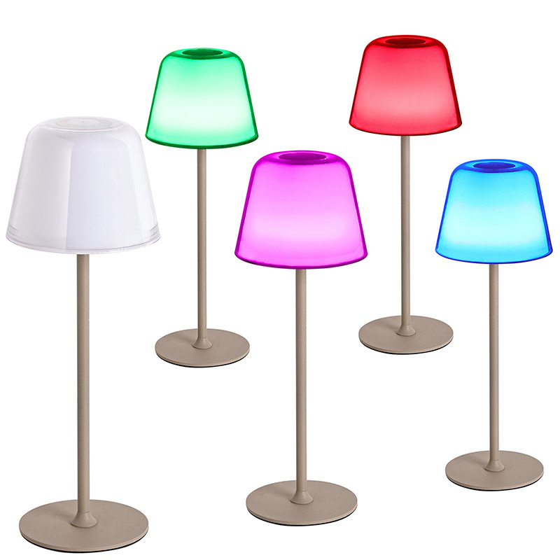 RGB မှိုအရိပ်နှင့်အတူ LED Desk Lamp