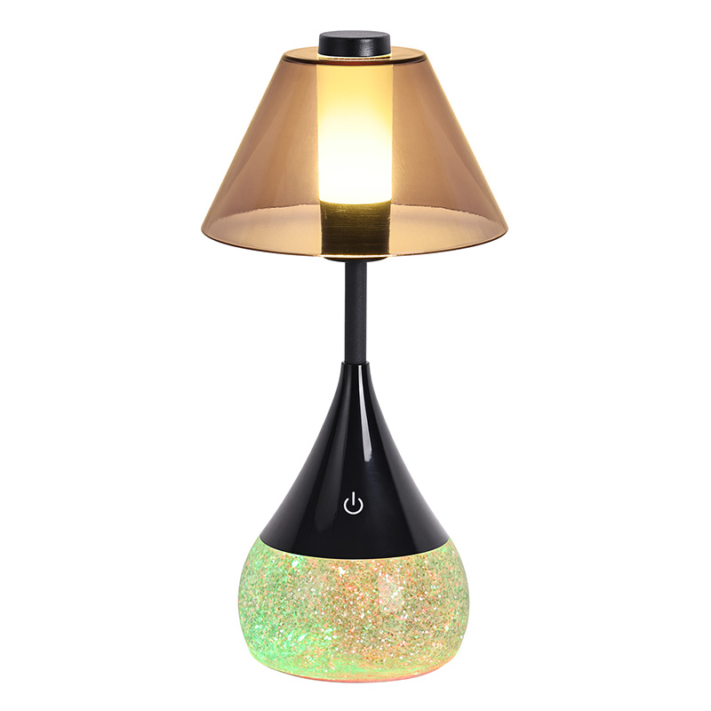 Dynamic Liquid Base ပါသော Mushroom Flow Lamp