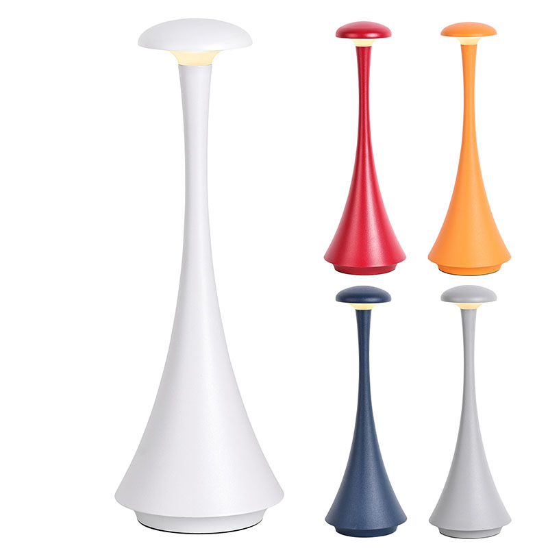 အားပြန်သွင်းနိုင်သော ဘက်ထရီပါရှိသော LED စားပွဲတင်မီးအိမ် ဒီဇိုင်းအသစ်