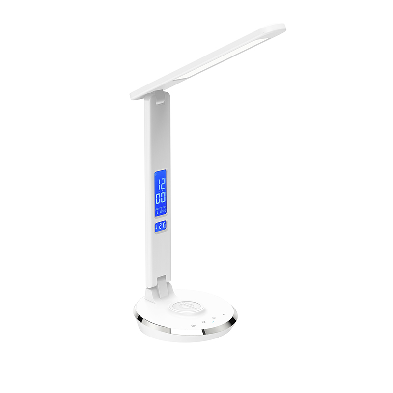 ကြိုးမဲ့အားသွင်းစက်နှင့်အတူ Qi LED Desk Lamp