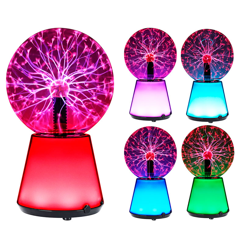 RGB Night Light Base သေးငယ်သော Plasma Ball