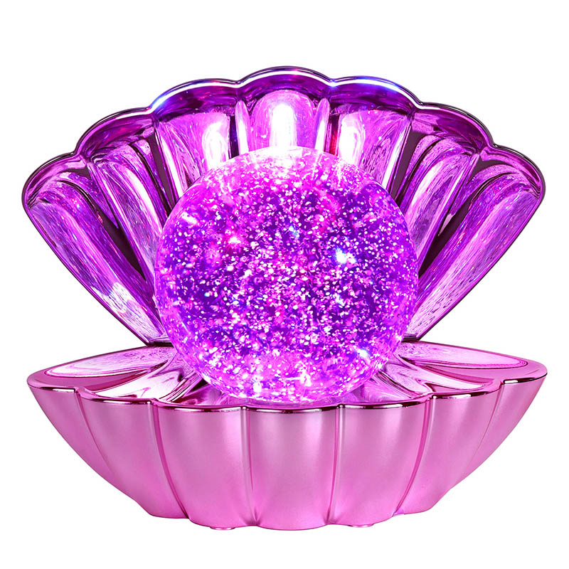 Glitter Liquid ပါသော RGB Shell မီးအိမ်