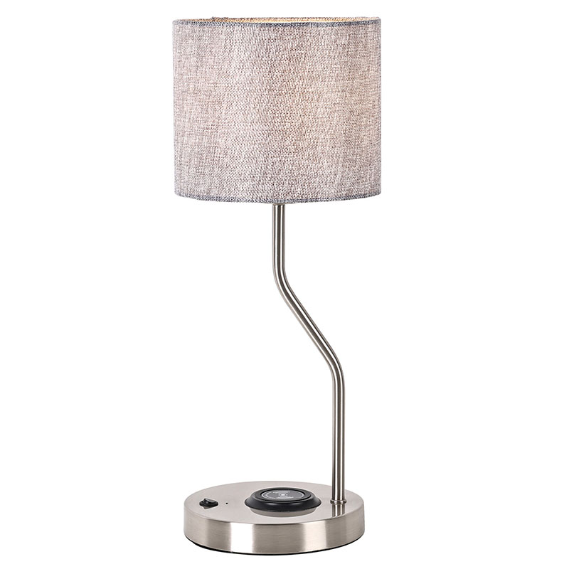 ကြိုးမဲ့ဖုန်းအားသွင်းကိရိယာ စားပွဲတင်မီးအိမ်